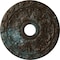 Ekena Millwork Spring Leaf Medallion (Canopies up to 5 5/8"), 19 7/8"OD x 3 5/8"ID x 1 1/4"P, Bronze Blue Patina CM19SPBBS - alternate 1